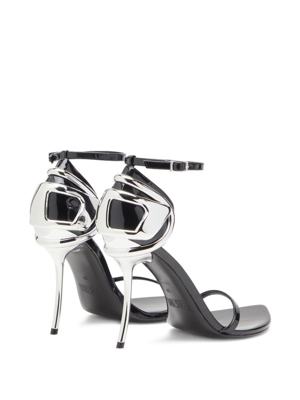 D-Ten&Half sculptured heeled sandals - 5