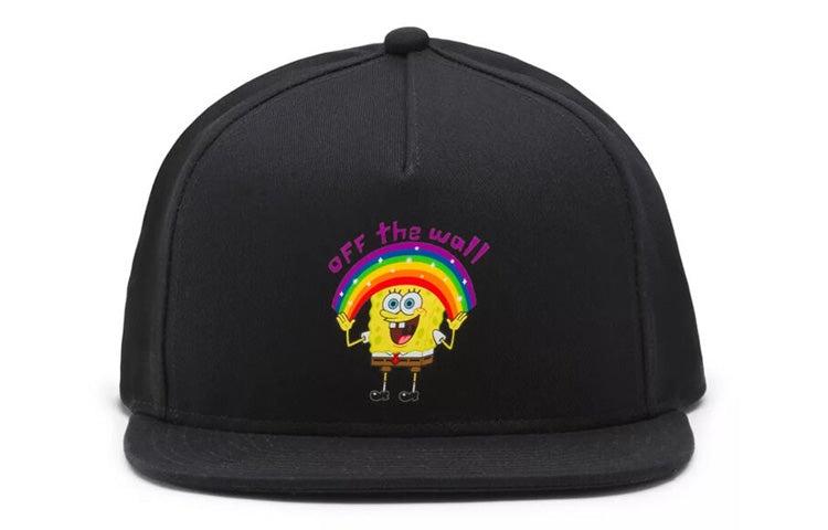 Vans x Spongebob Snapback Hat 'Black' VN0A5FGZZAW1 - 2