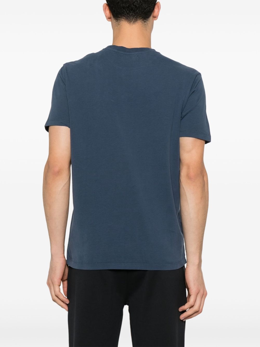 logo-embroidered T-shirt - 3