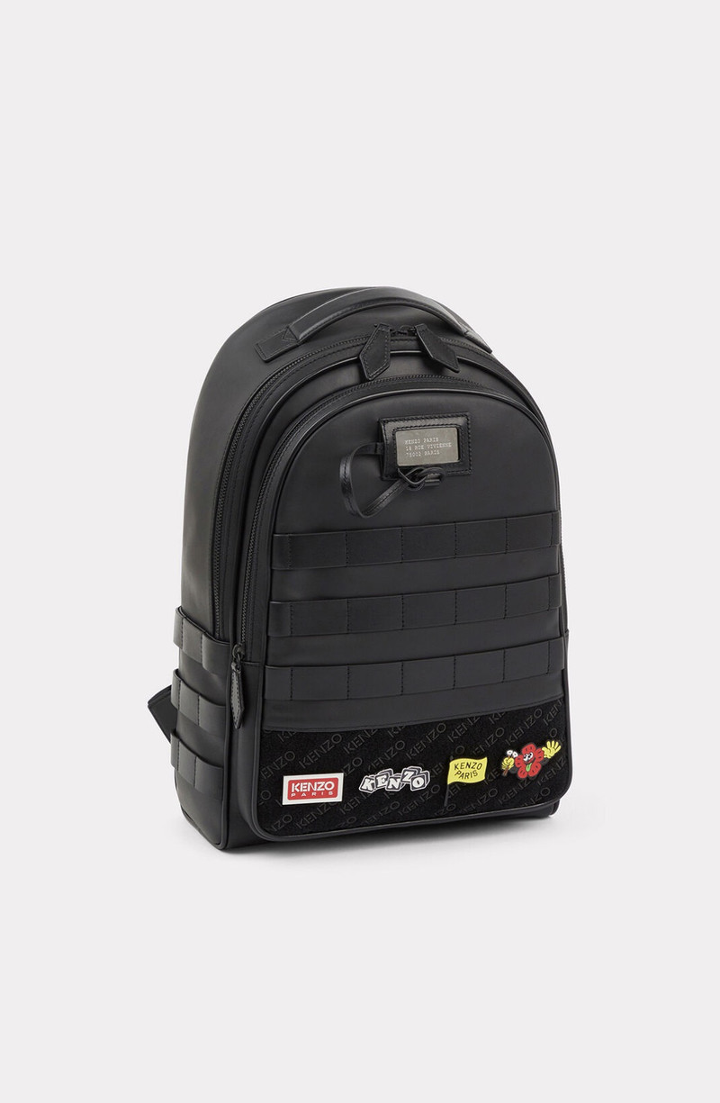 KENZO Jungle leather rucksack 2