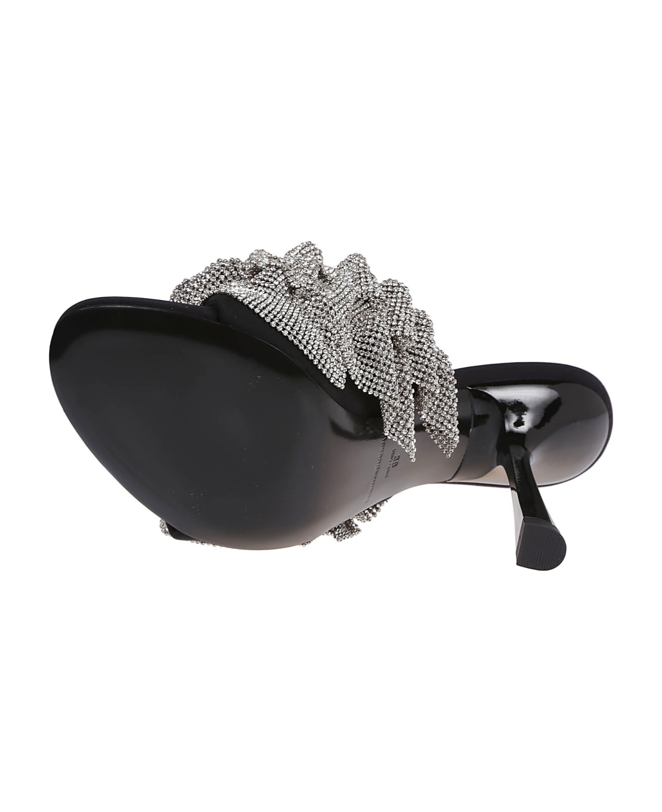 Nala 105 Crystal Ruffle Sandals - 4