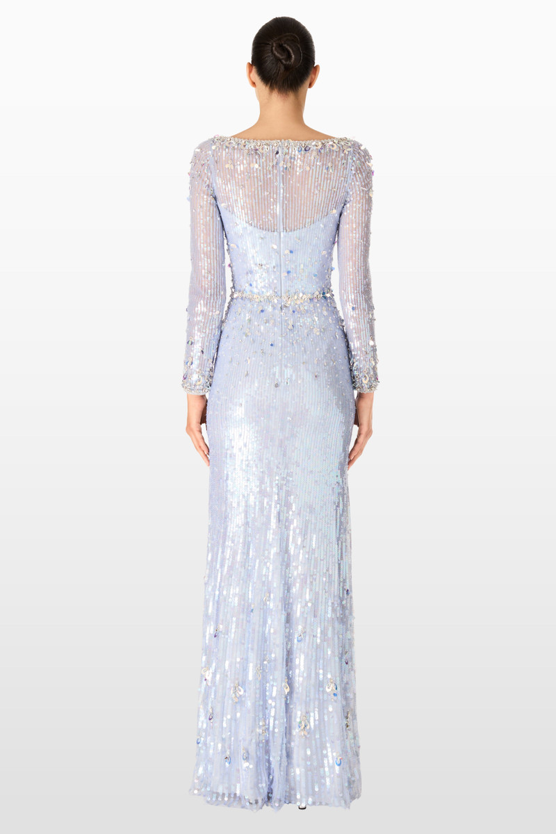 Kestra sequined gown 3