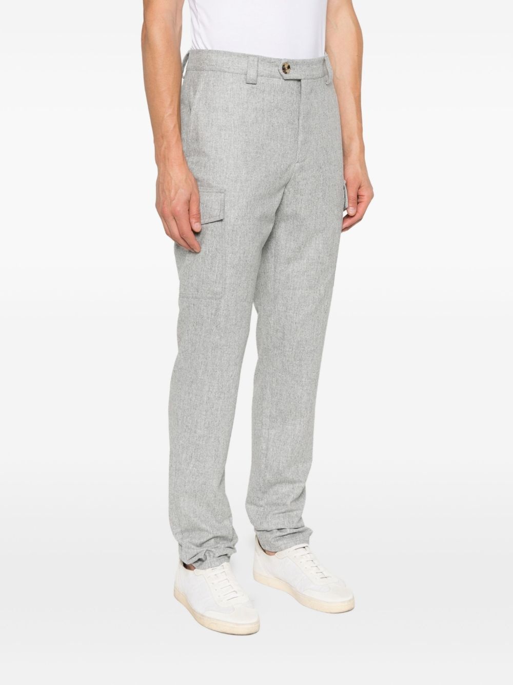 wool cargo pants - 3