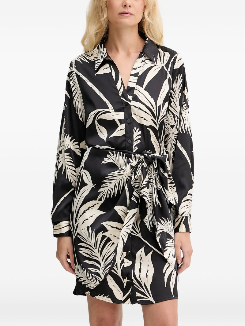 Alya floral tie mini dress 1