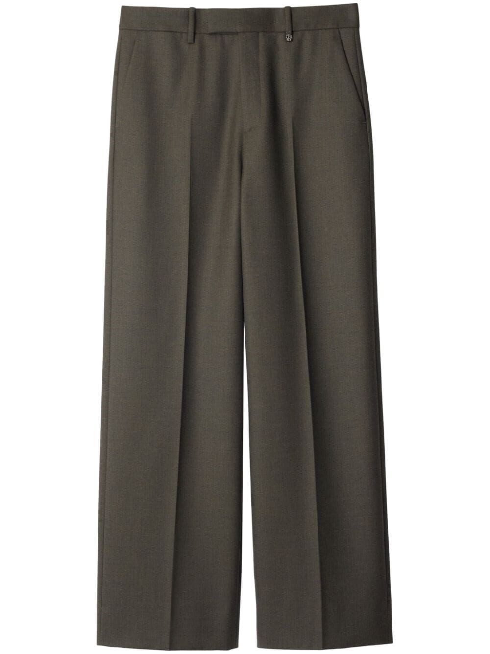 Wool Tailored Pants - 1