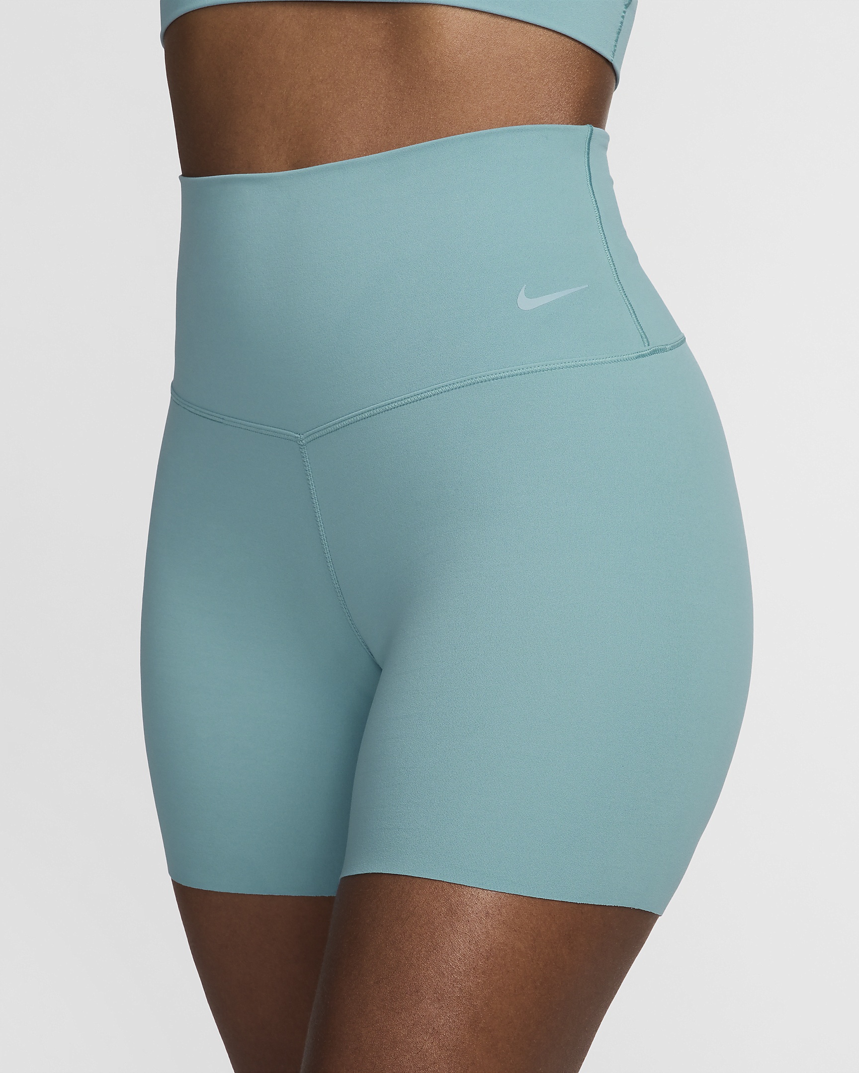 Nike Zenvy Women's Gentle-Support High-Waisted 5" Biker Shorts - 4