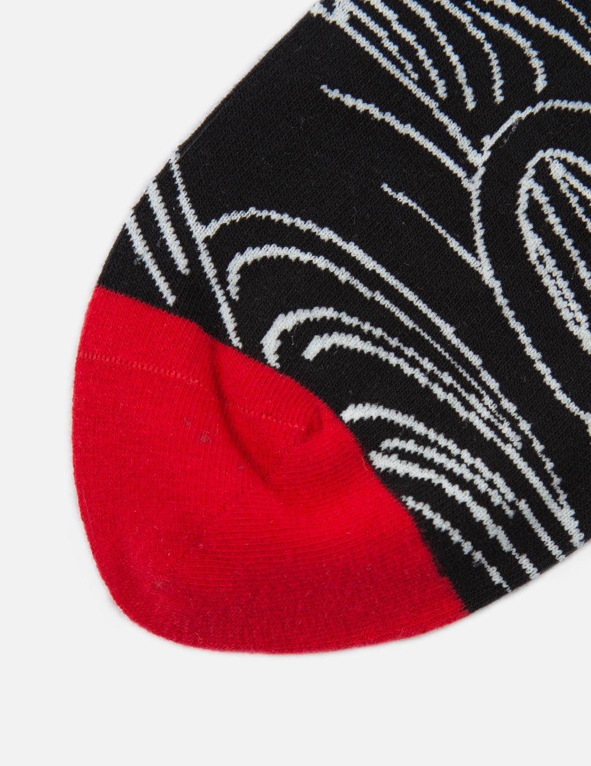 WAVE-PATTERN JACQUARD LONG SOCKS - 5