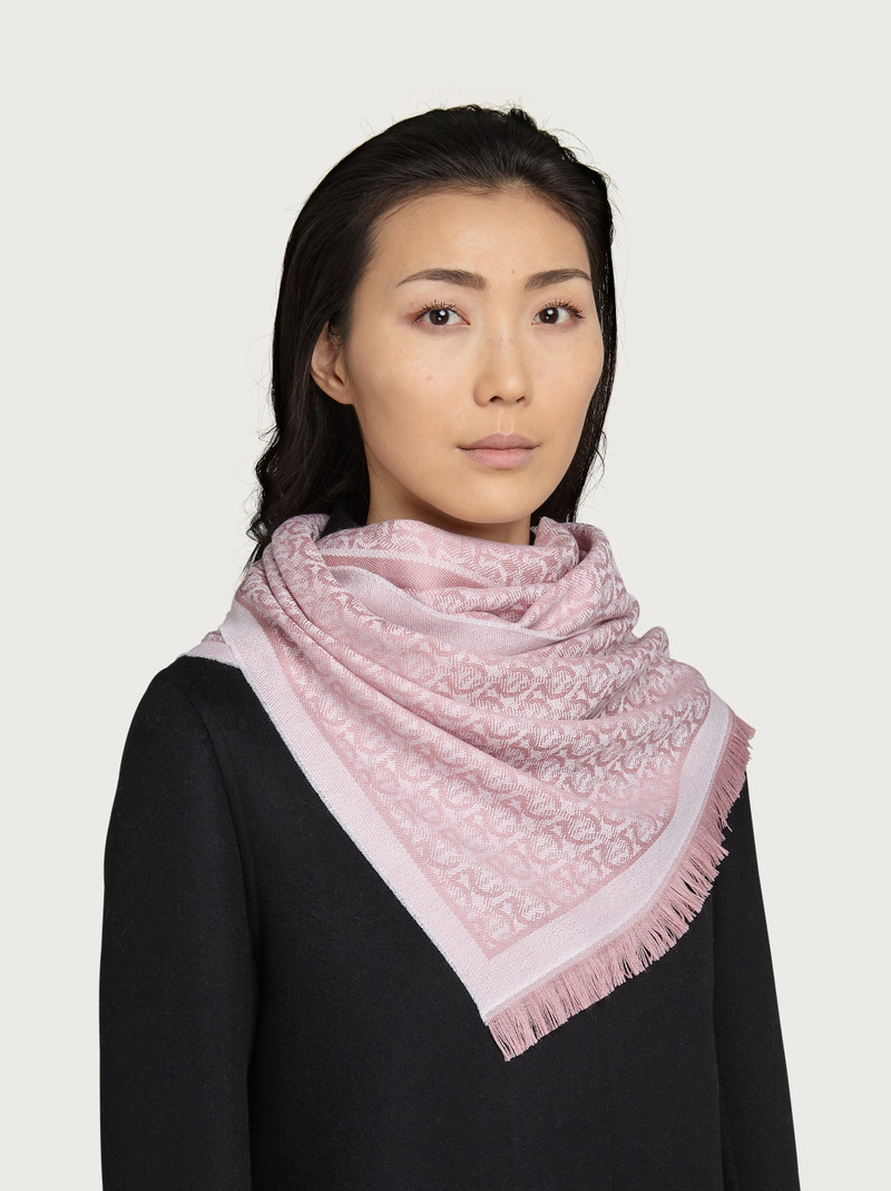 FERRAGAMO Gancini scarf outlook