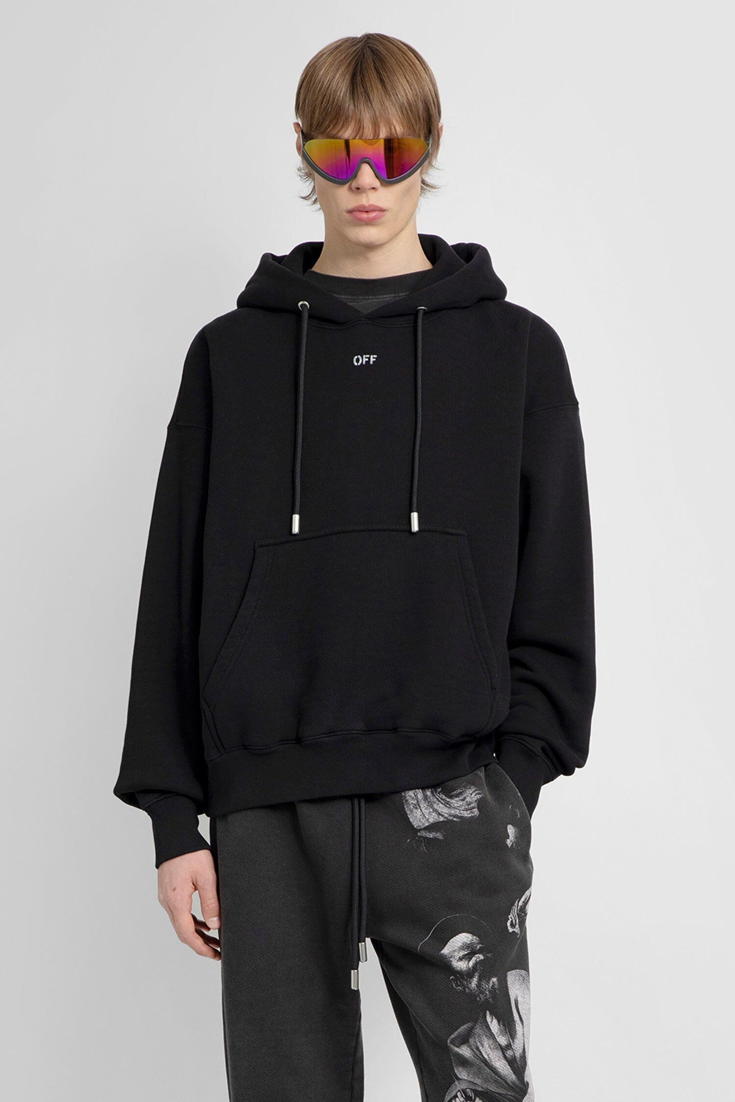 OFF-WHITE MAN BLACK SWEATSHIRTS - 1