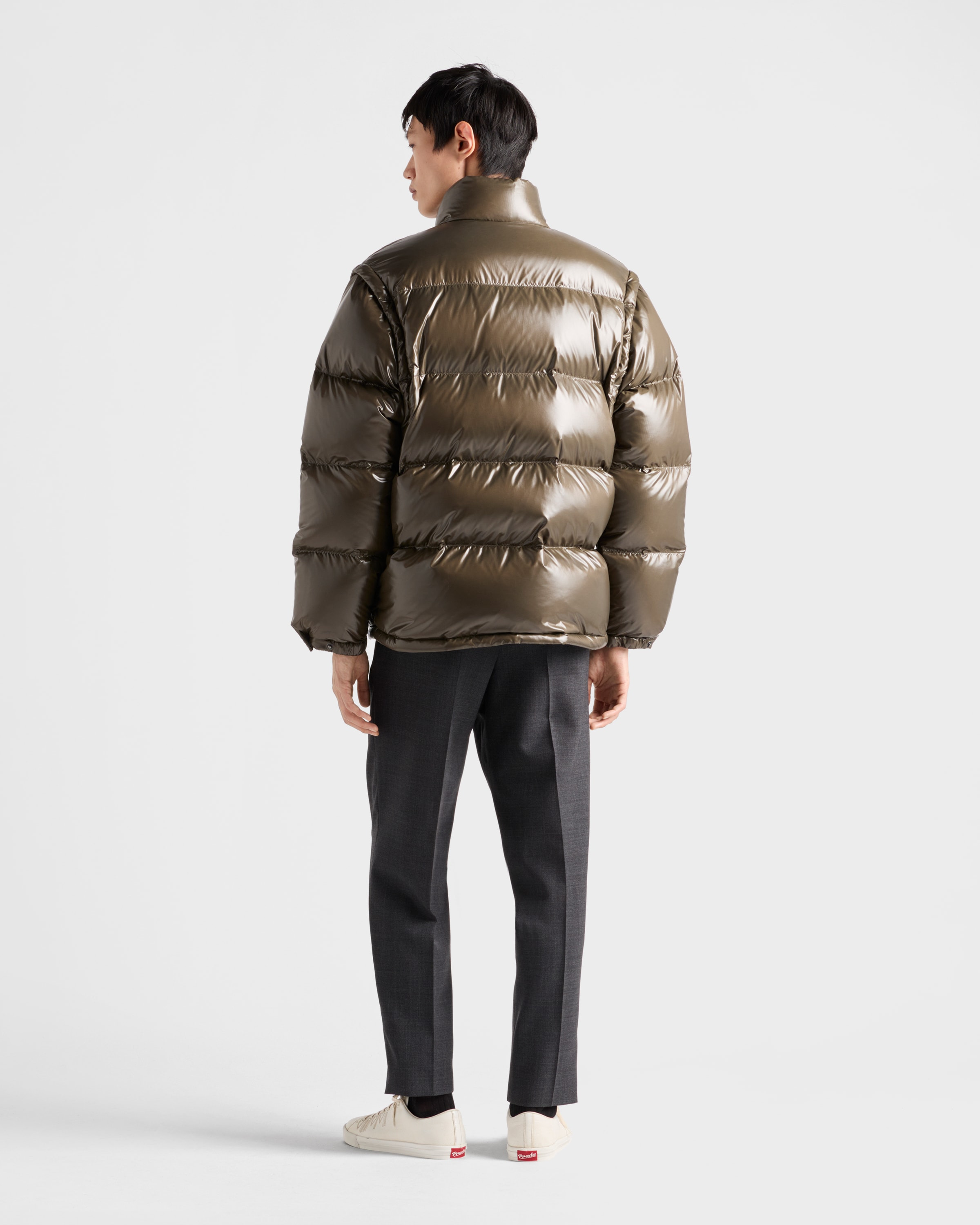 Medium-weight Re-Nylon down jacket - 5