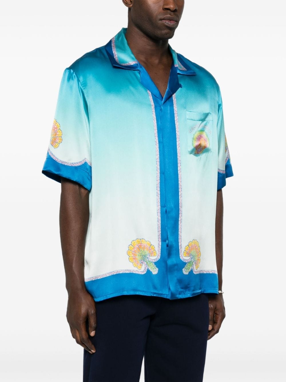 Coquillage Coloré silk shirt - 3