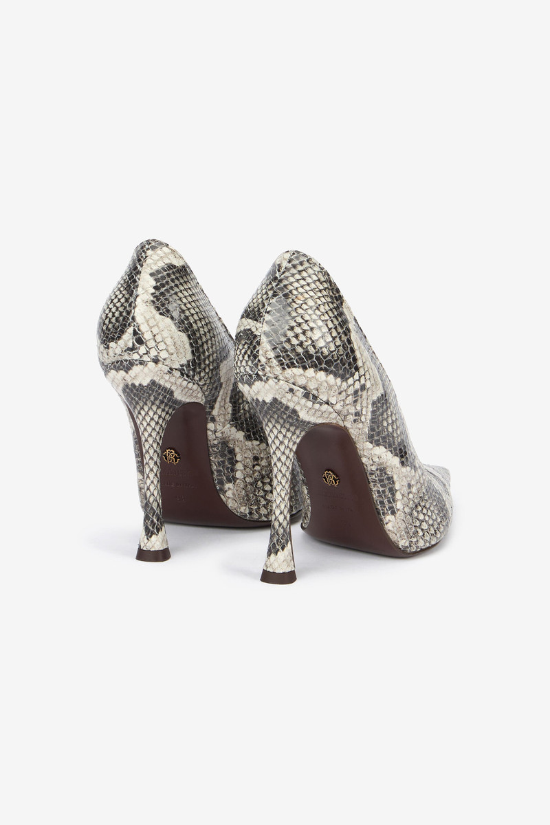Roberto Cavalli Pumps With Python Print outlook