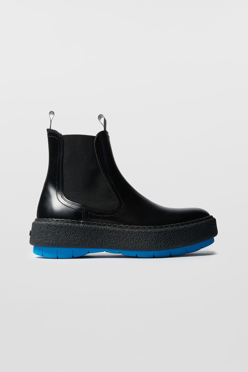 CEMENTO BOOTS / black & blue 1