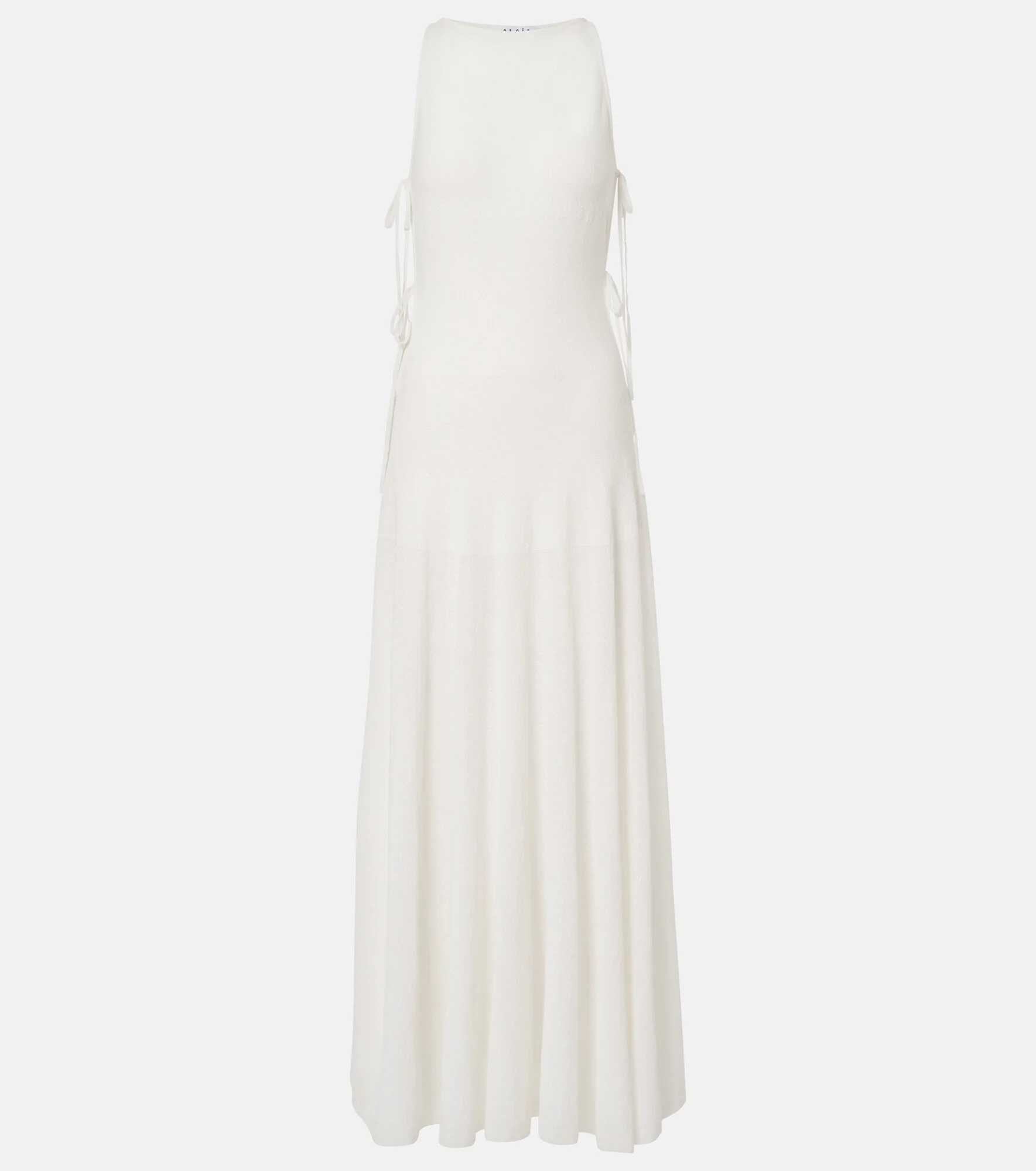 alaia cotton dress Alaa, Cotton poplin midi dress, Women, White, US 8, Dresses