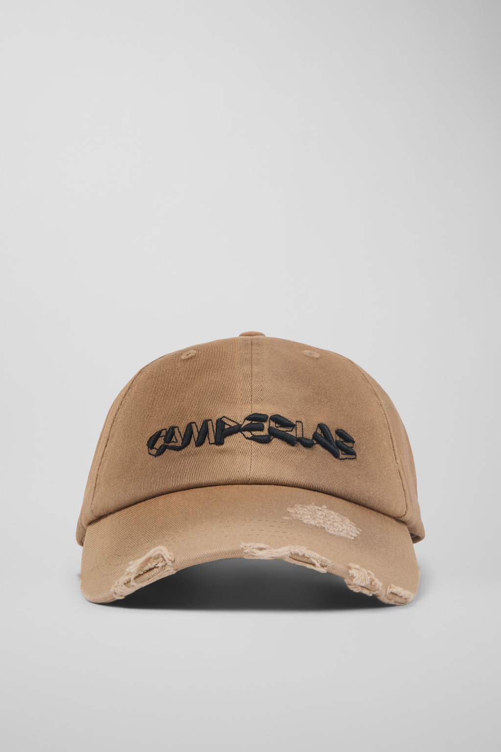 Beige sprayed cap - 4