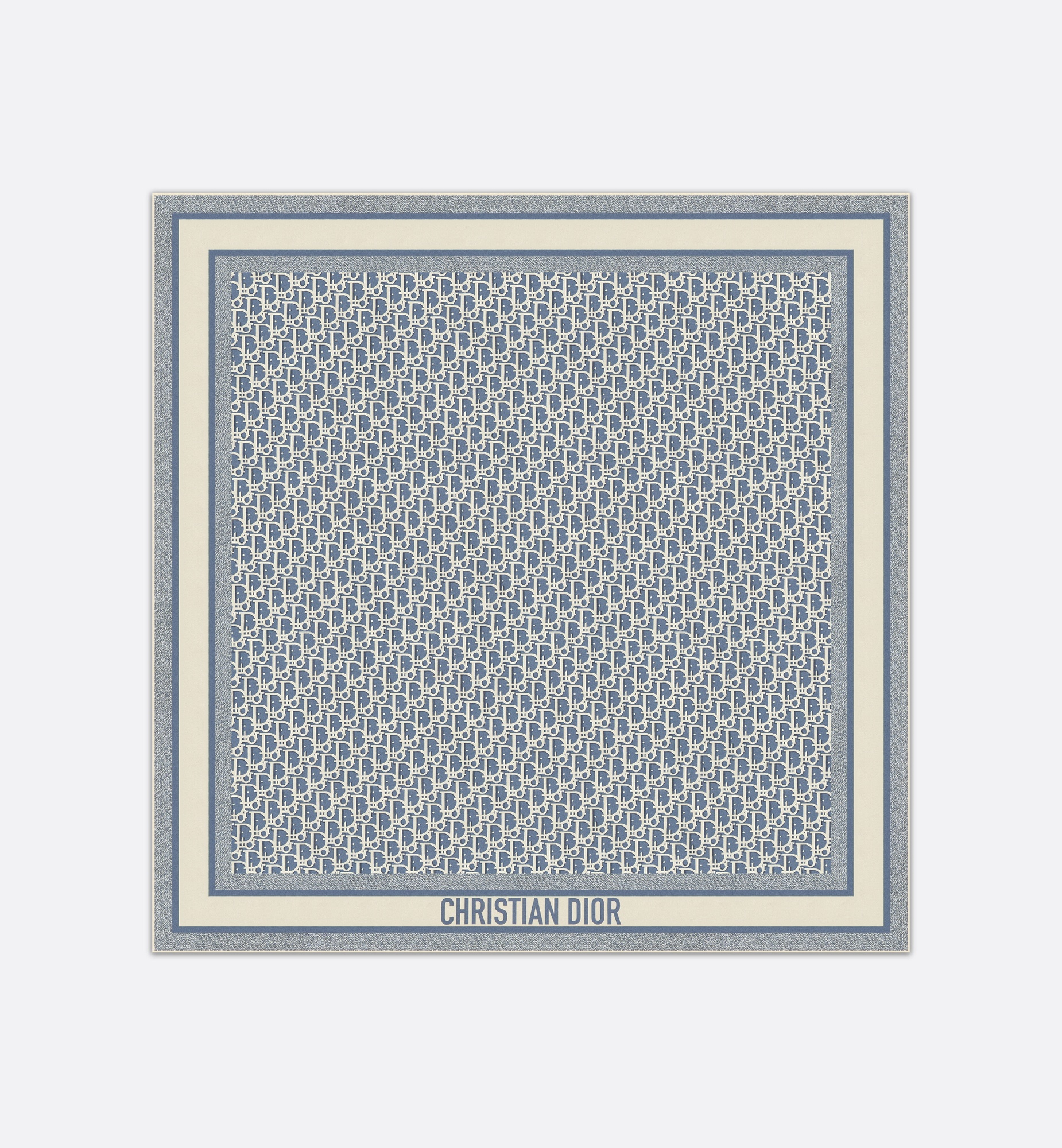 Dior Oblique 90 Square Scarf - 1