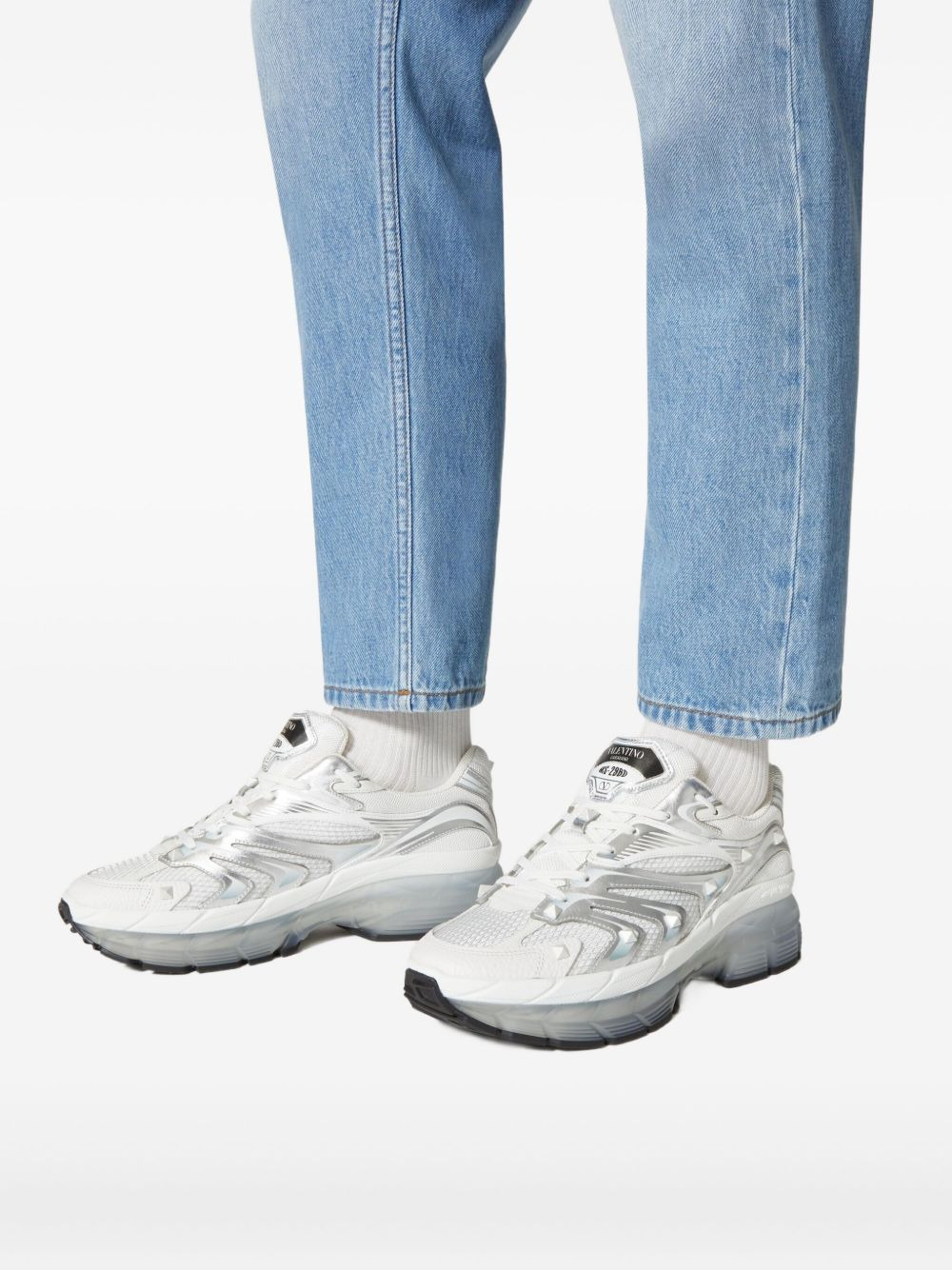 Rockstud low-top sneakers - 6