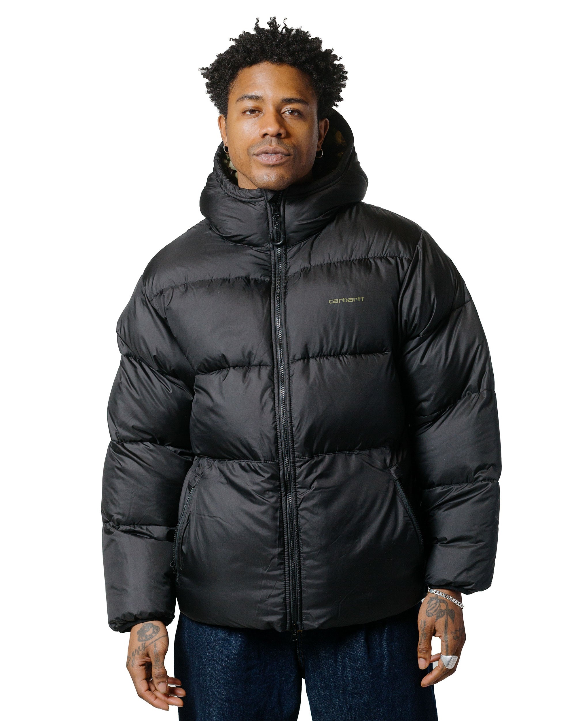 Carhartt W.I.P. Toronto Jacket Black/Duck Camo Green - 2