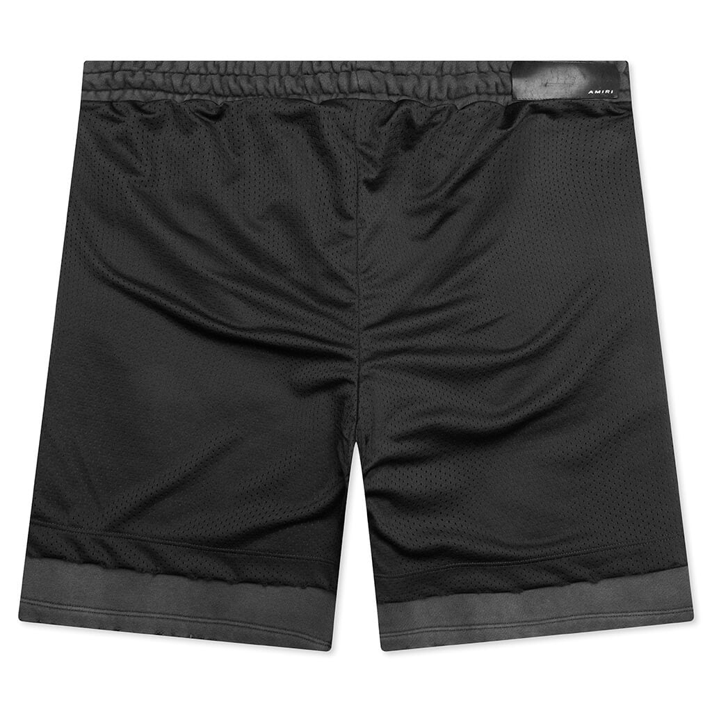MESH BASKETBALL SHORT - BLACK - 2