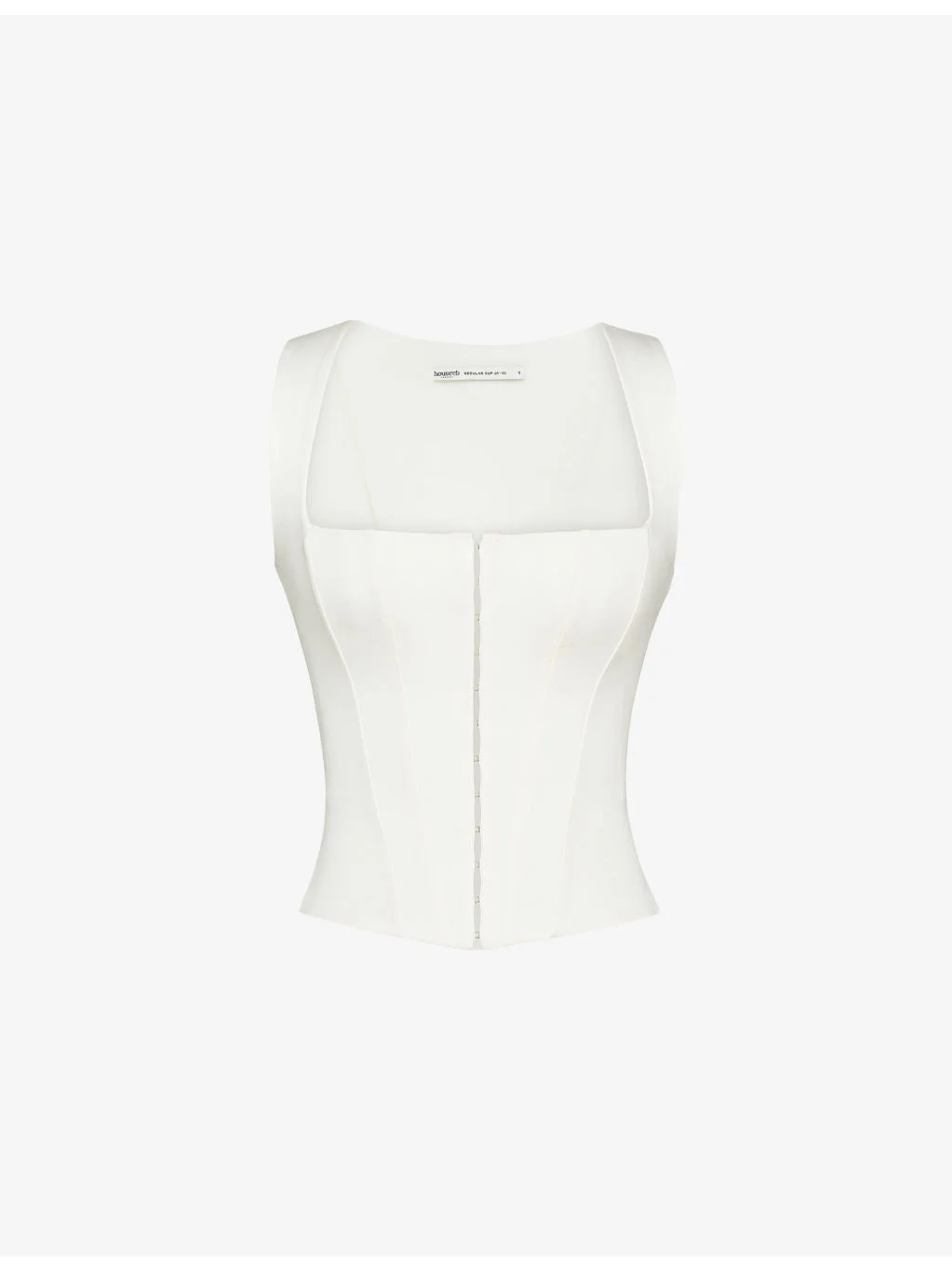The Balconette Woven Corset Top - 1
