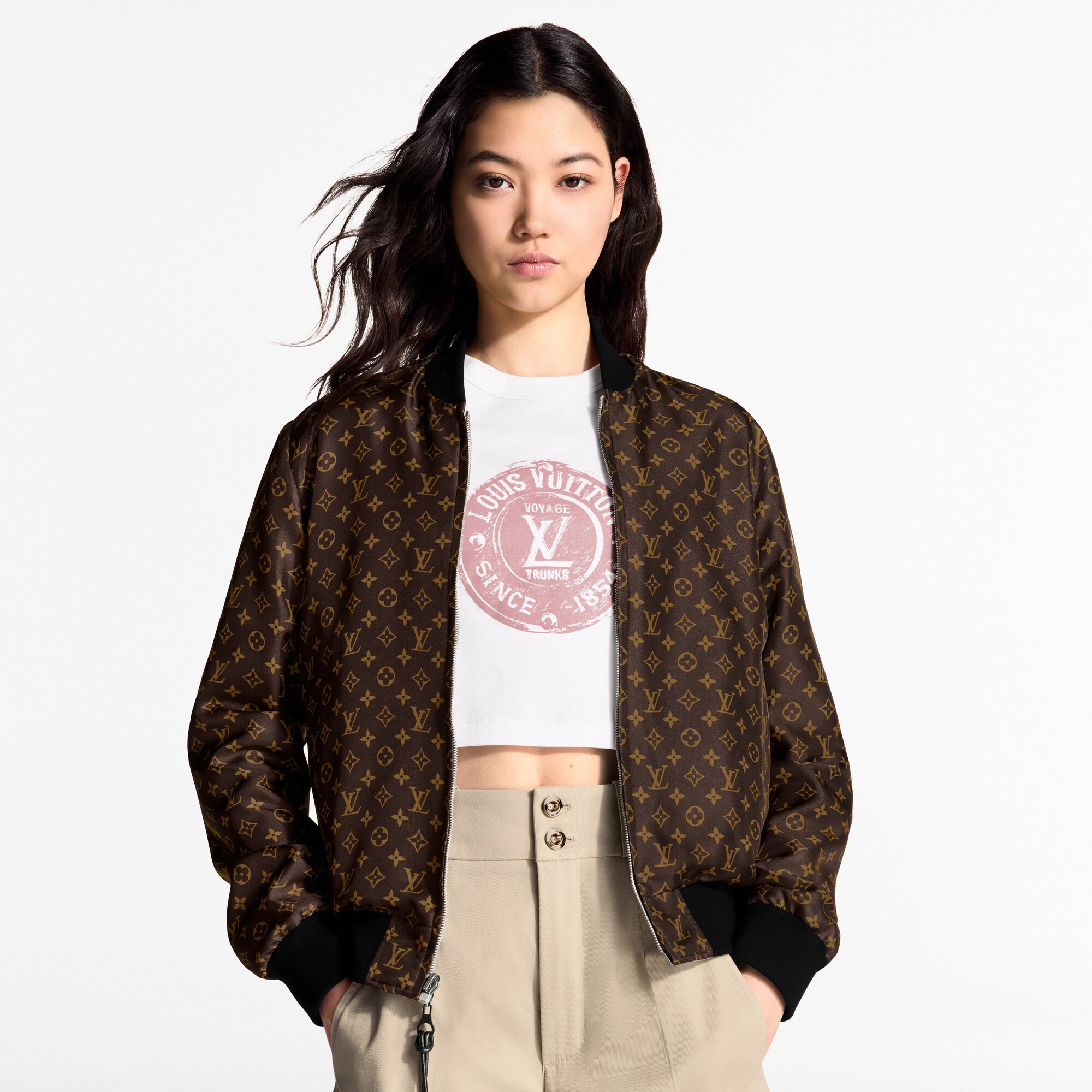 Reversible Rope Bomber Jacket - 5