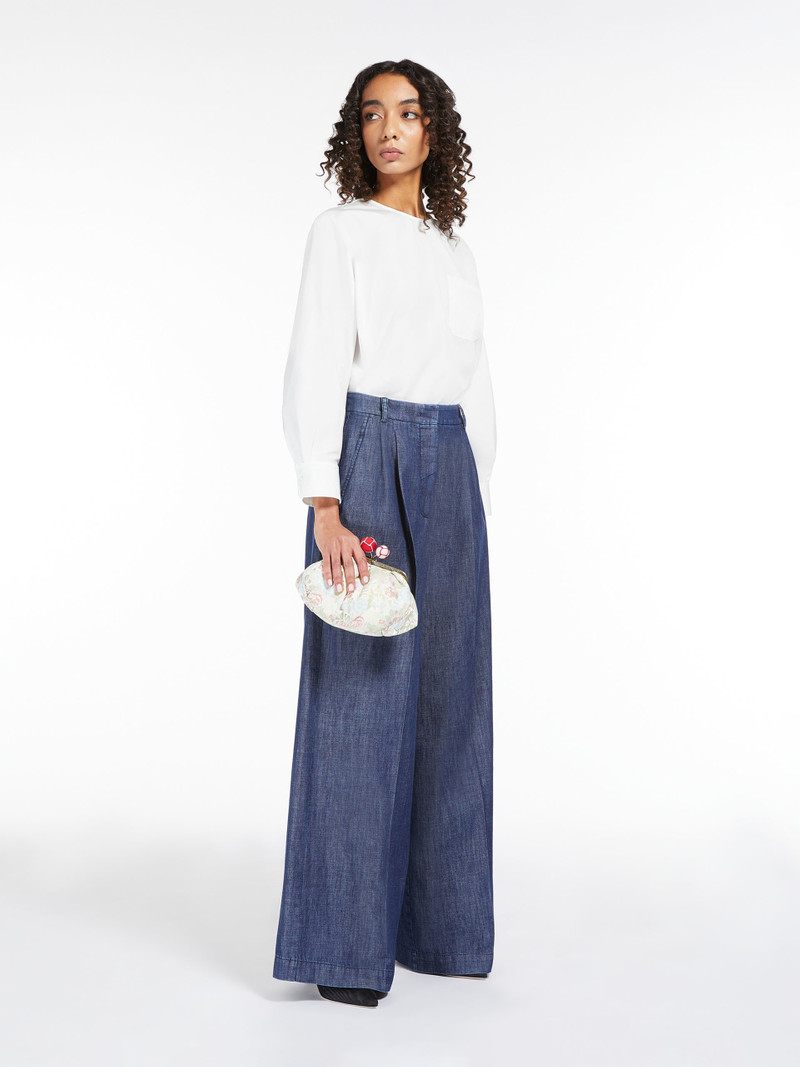 JPNTREASURESS2 Small jacquard silk Pasticcino Bag 7