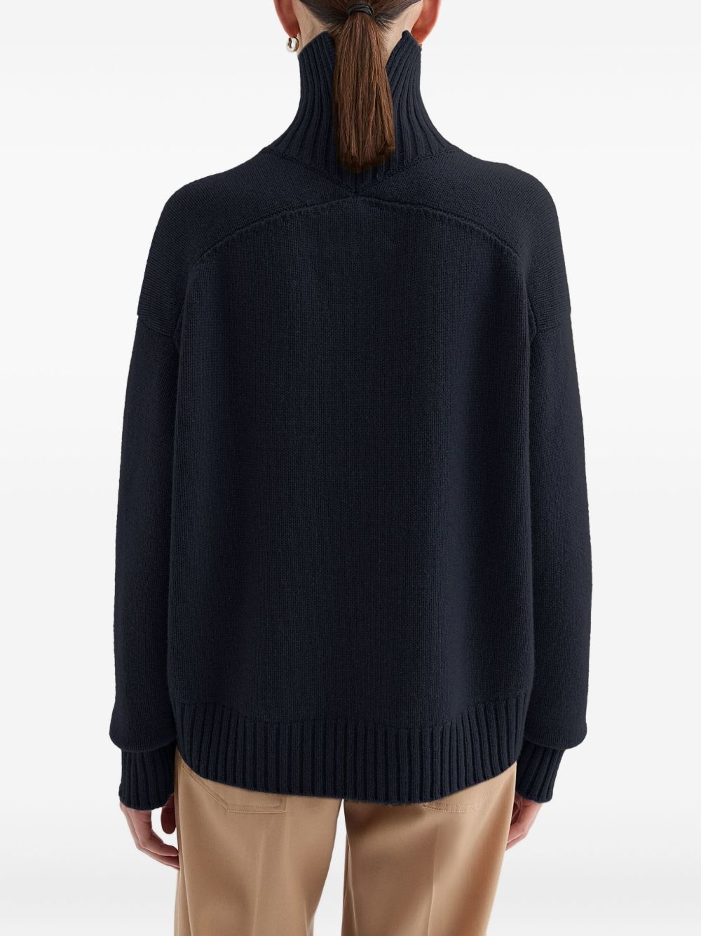 high-neck jumper - 4