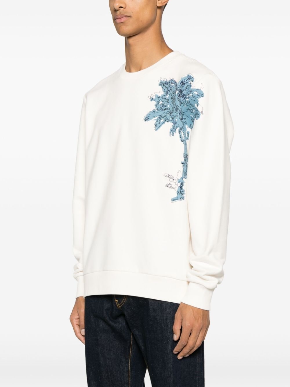 Stevenson palm tree print sweatshirt - 3