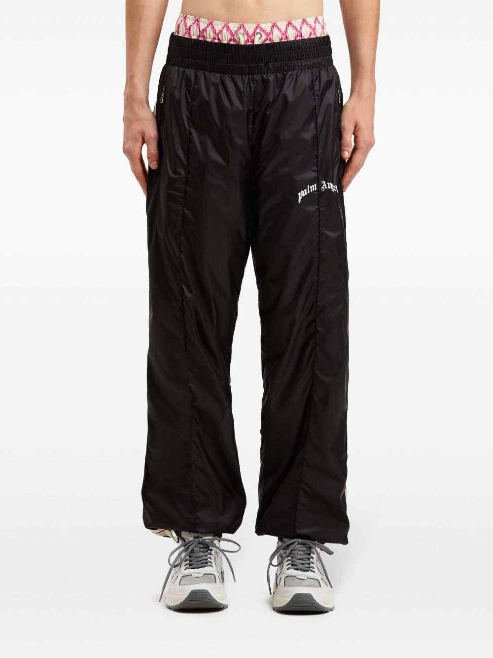 curved-logo track pants - 3
