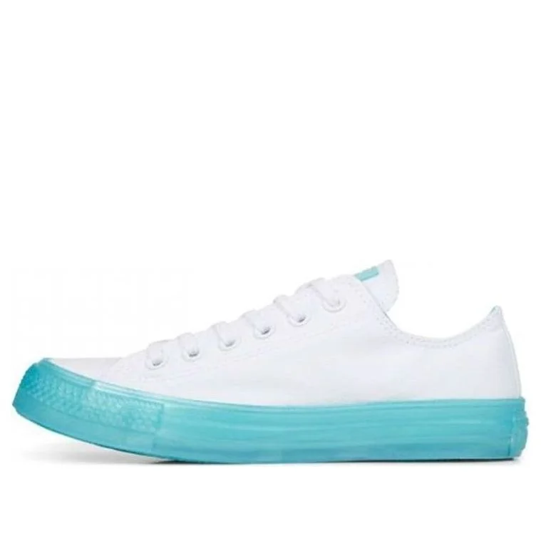(WMNS) Converse Chuck Taylor All Star Low 'White Bleached Aqua' 560646C - 1