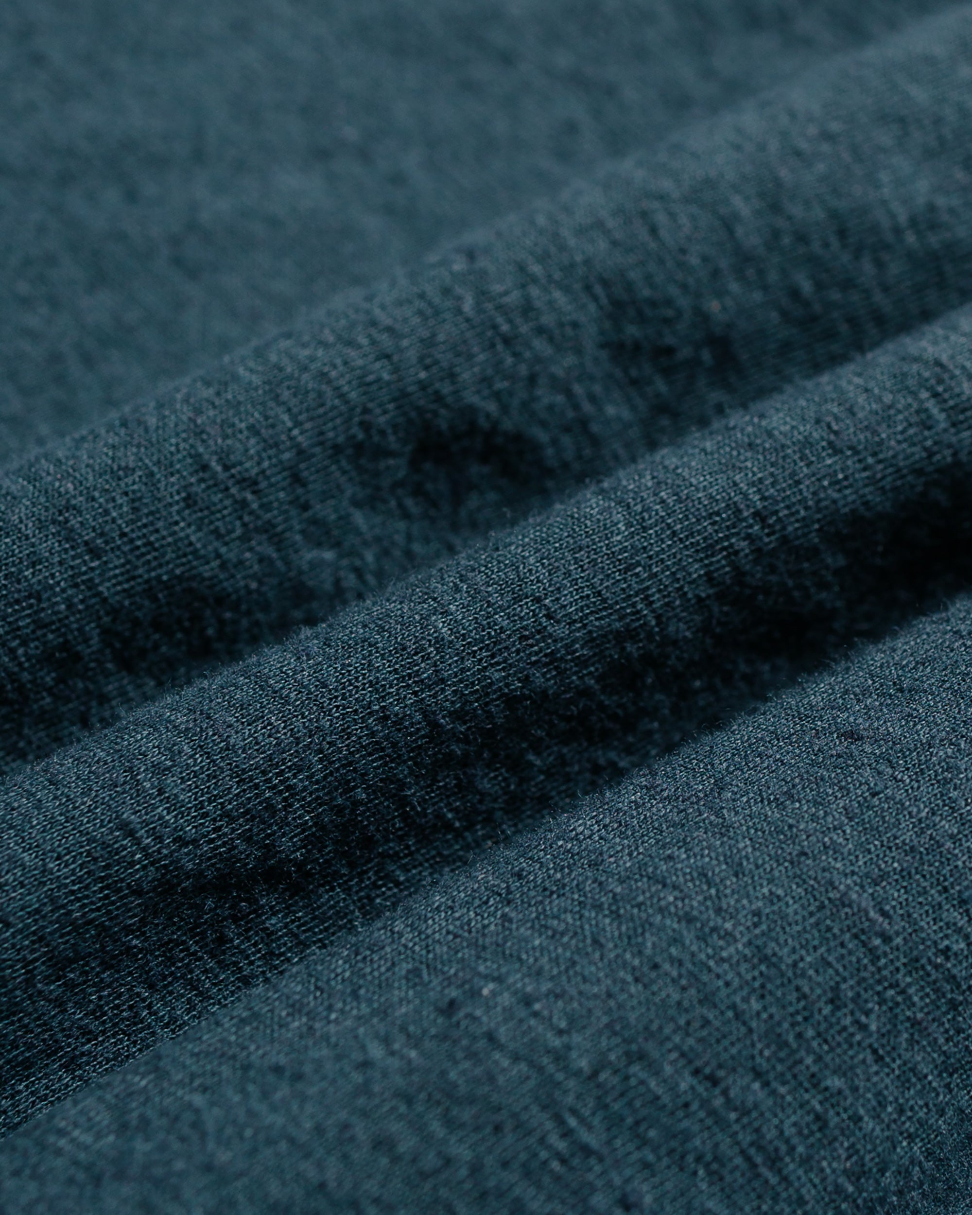 MHL Simple T-Shirt Organic Cotton Linen Jersey Mineral Blue - 6