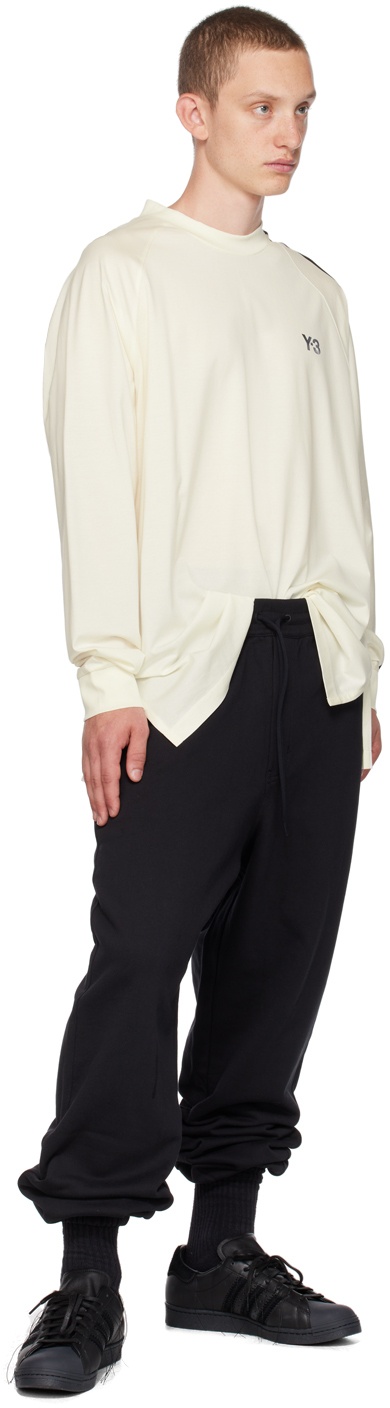Black Elasticized Sweatpants - 4
