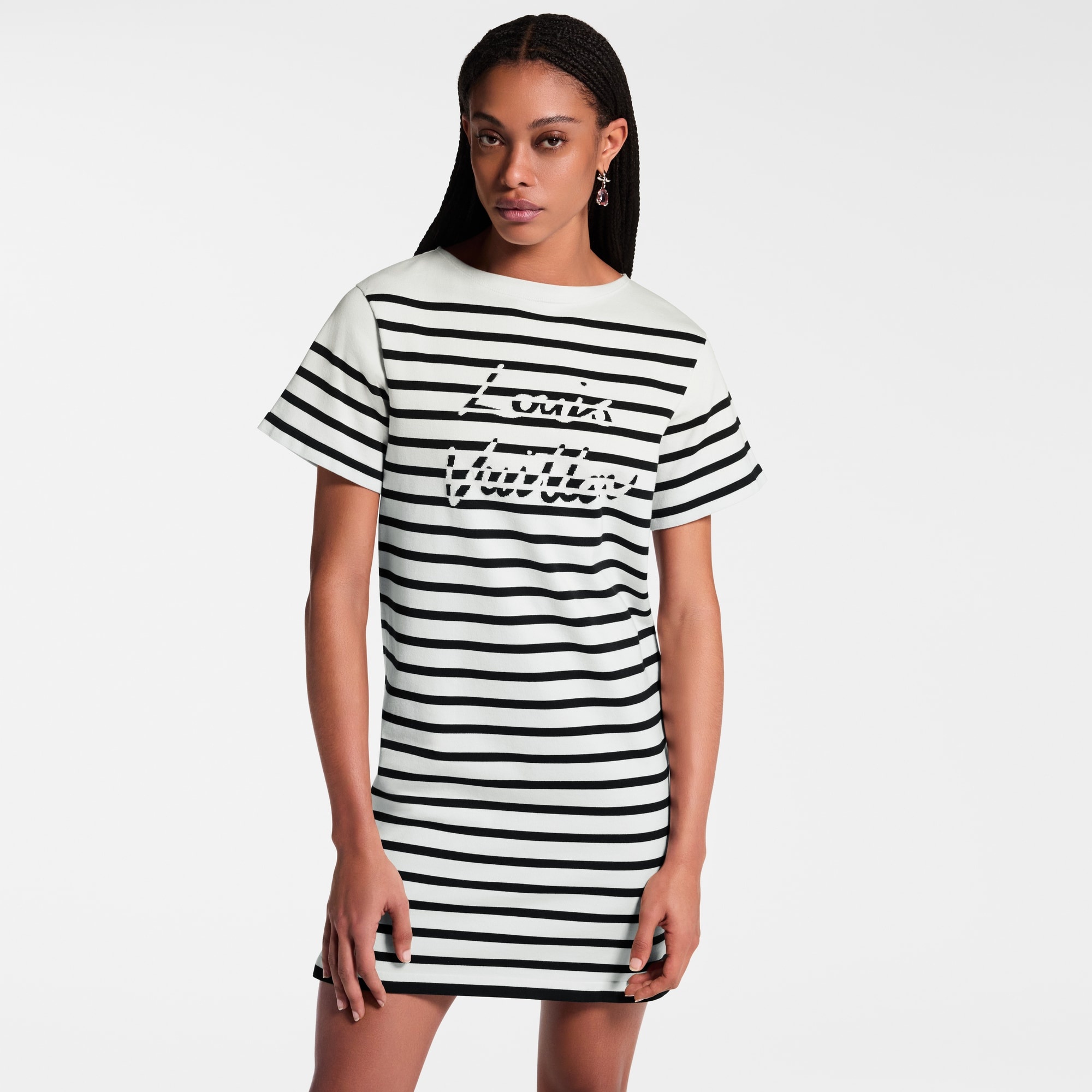 Signature Stripes Knit Dress - 4