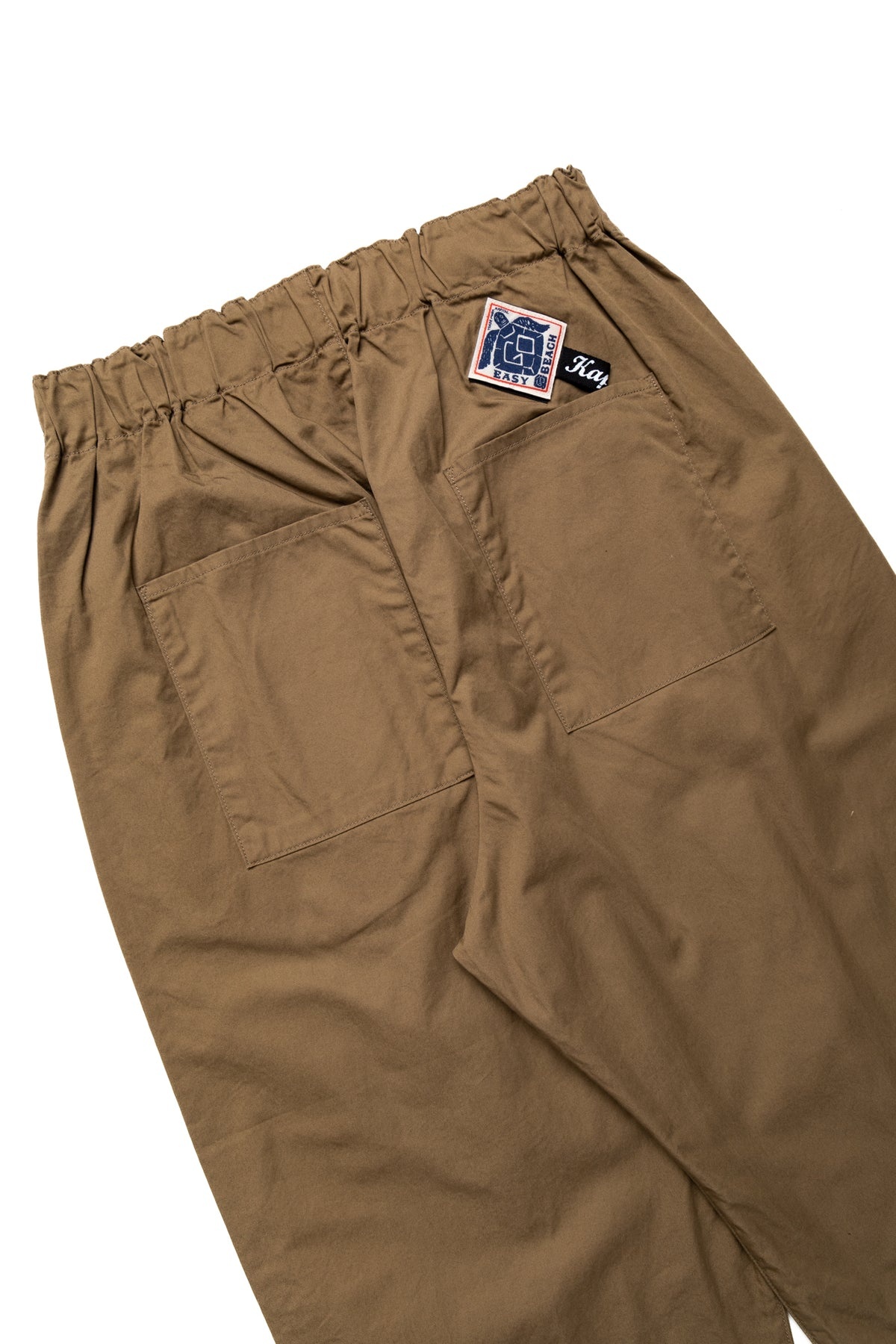 Combed Burberry Cotton EASY-BEACH-GO Pants - Beige - 9