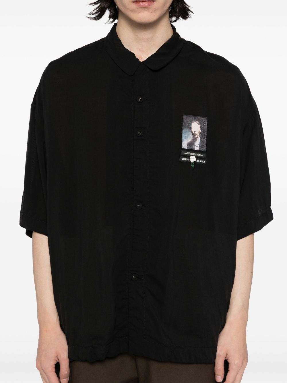 graphic-print shirt - 5