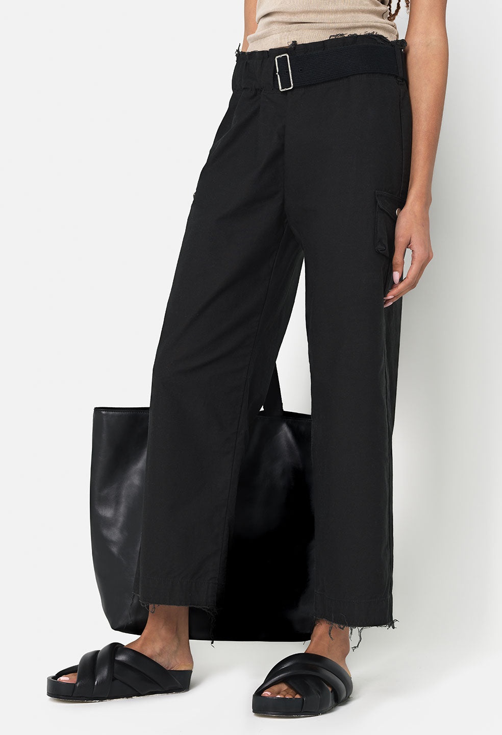BELTED PANT - 2