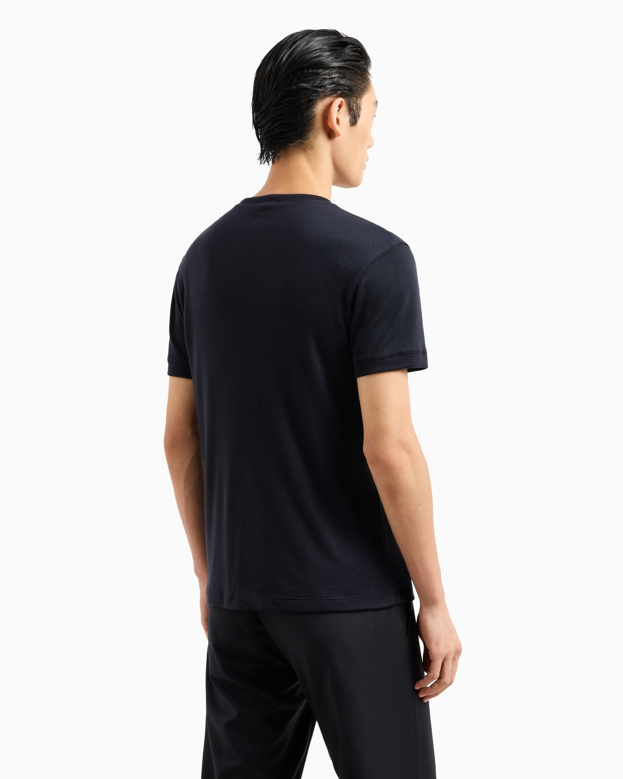 SHORT-SLEEVED CASHMERE ICON JUMPER - 3