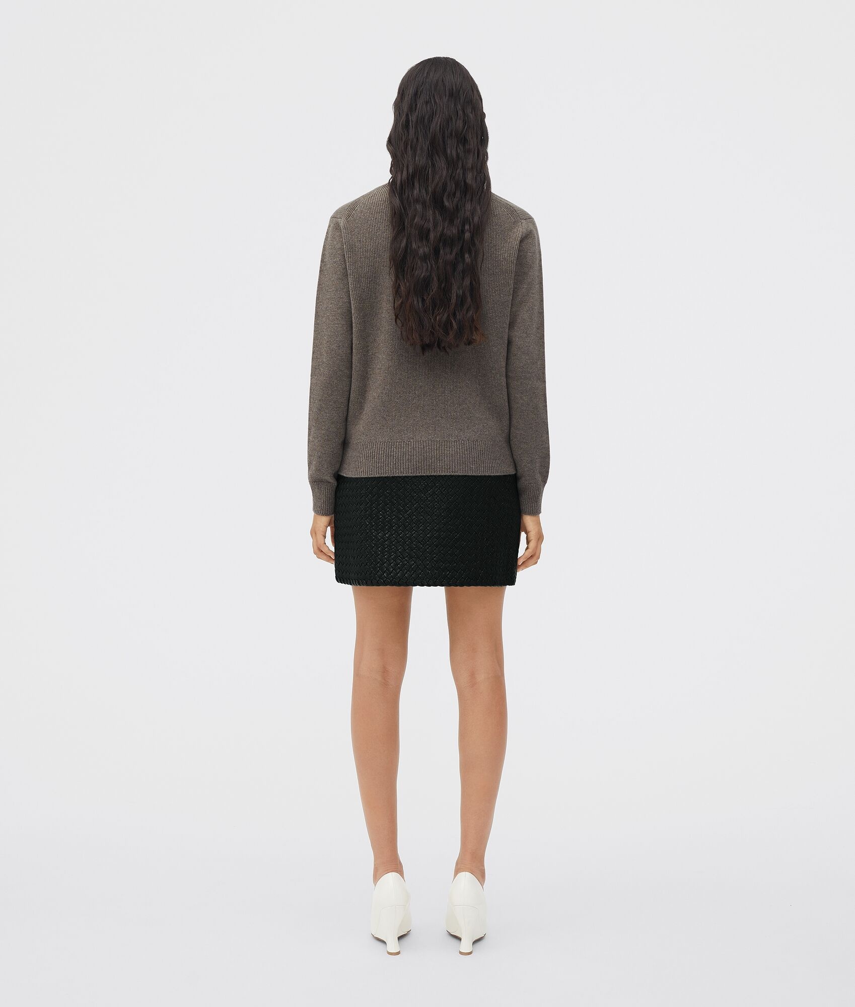 medium weight compact cashmere jumper - 3