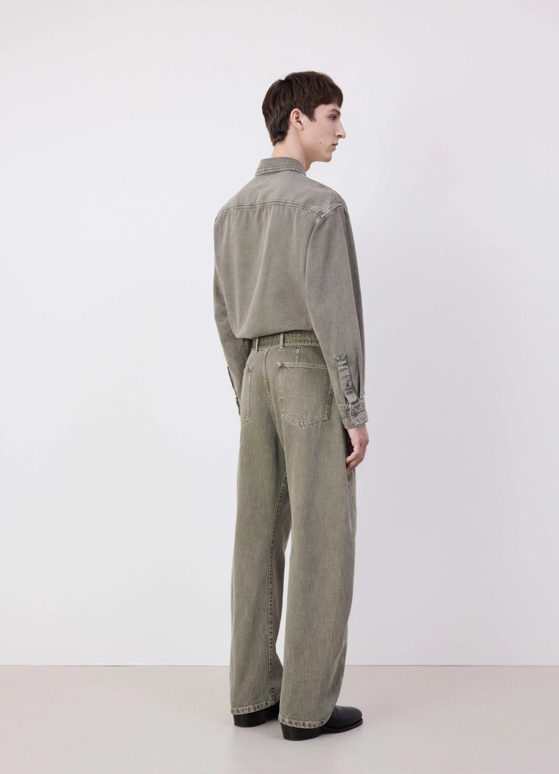 TWISTED BELTED PANTS 4