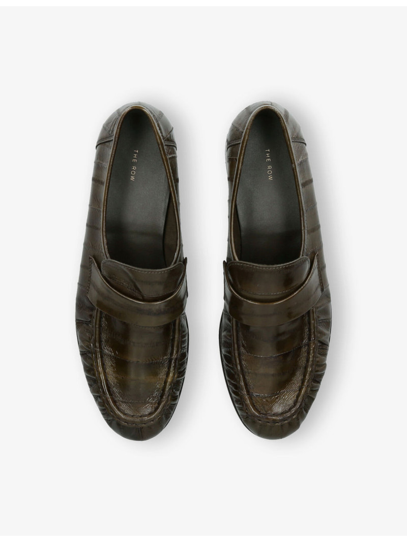 Eel Soft Leather Loafers 2