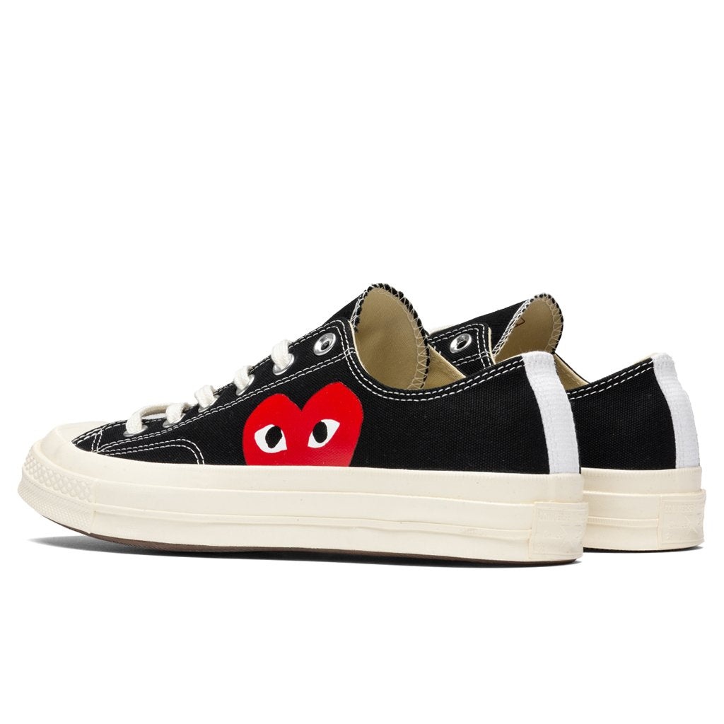 CONVERSE X COMME DES GARCONS PLAY ALL STAR CHUCK '70 OX - BLACK - 3