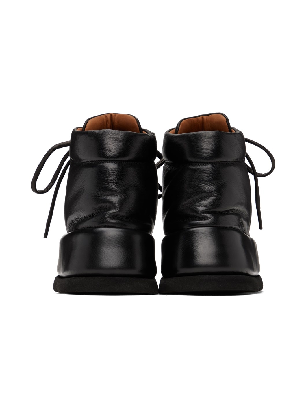 Black Leather Boots - 2