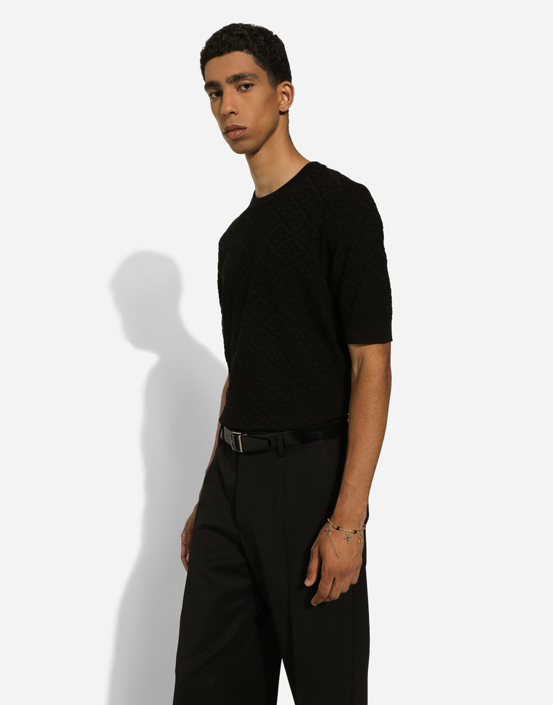 Dolce & Gabbana Cross bracelet with “DNA” rhinestones outlook