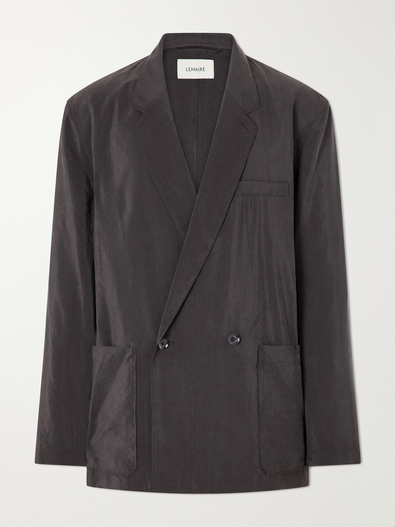 Silk-Blend Suit Jacket 1