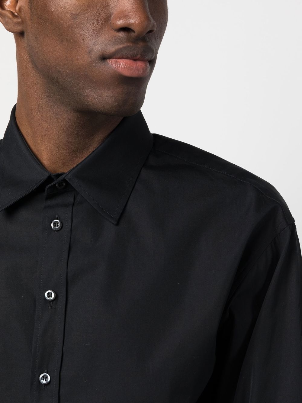 button-up cotton shirt - 5