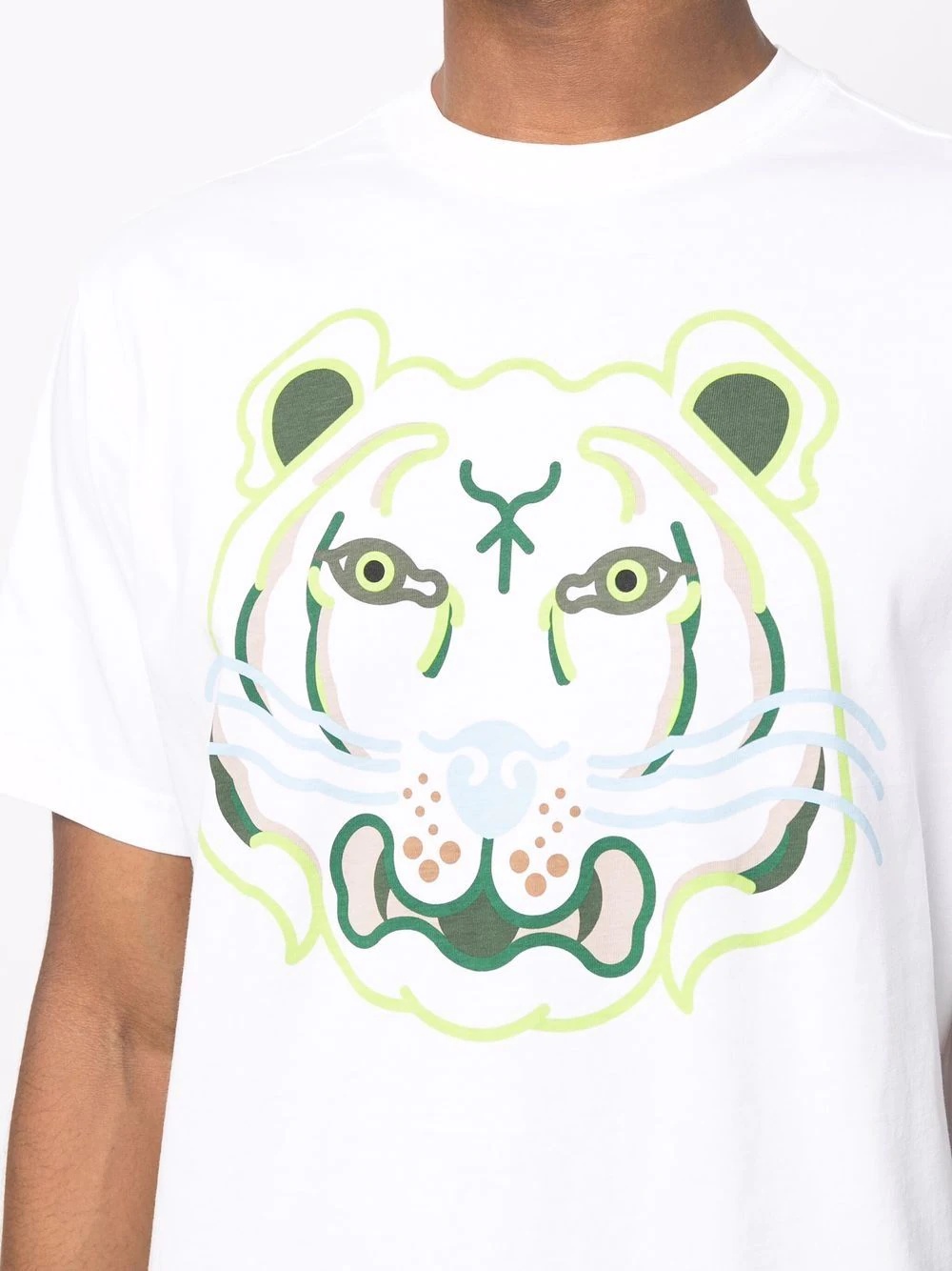 K-Tiger logo-print T-shirt - 5