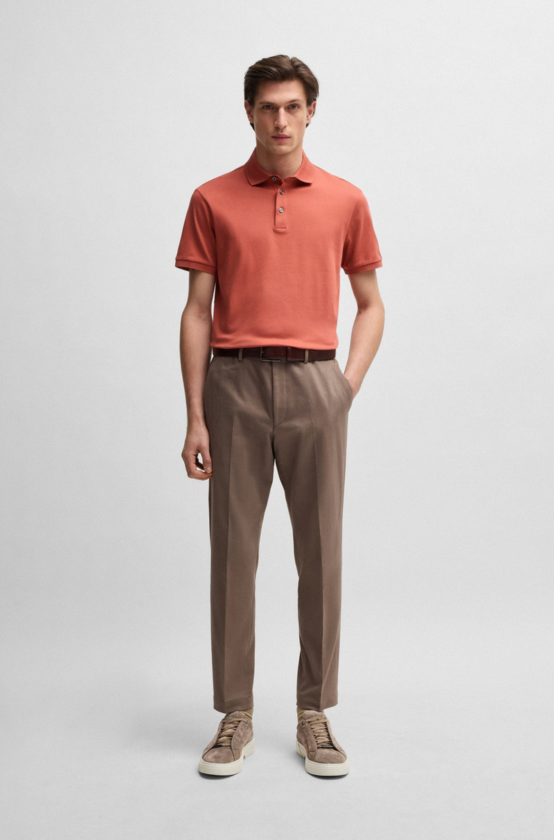 BOSS GARY LOW-TOP TRAINERS IN SUEDE outlook