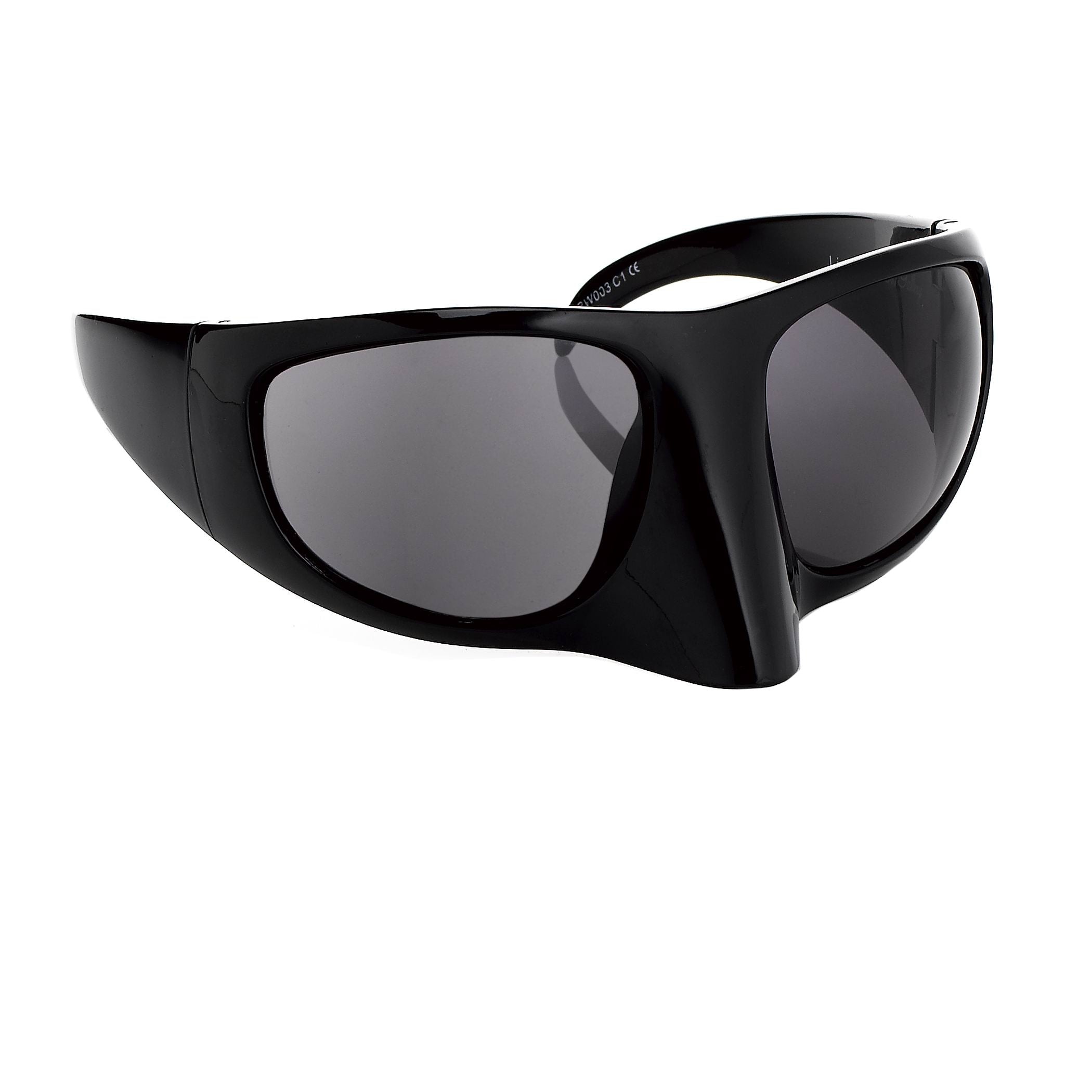 MASK SUNGLASSES IN BLACK - 3