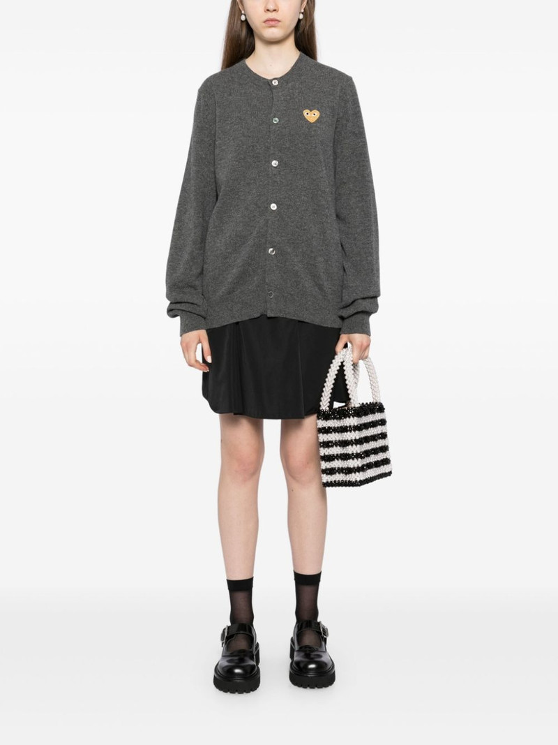 Comme des Garçons PLAY wool cardigan outlook