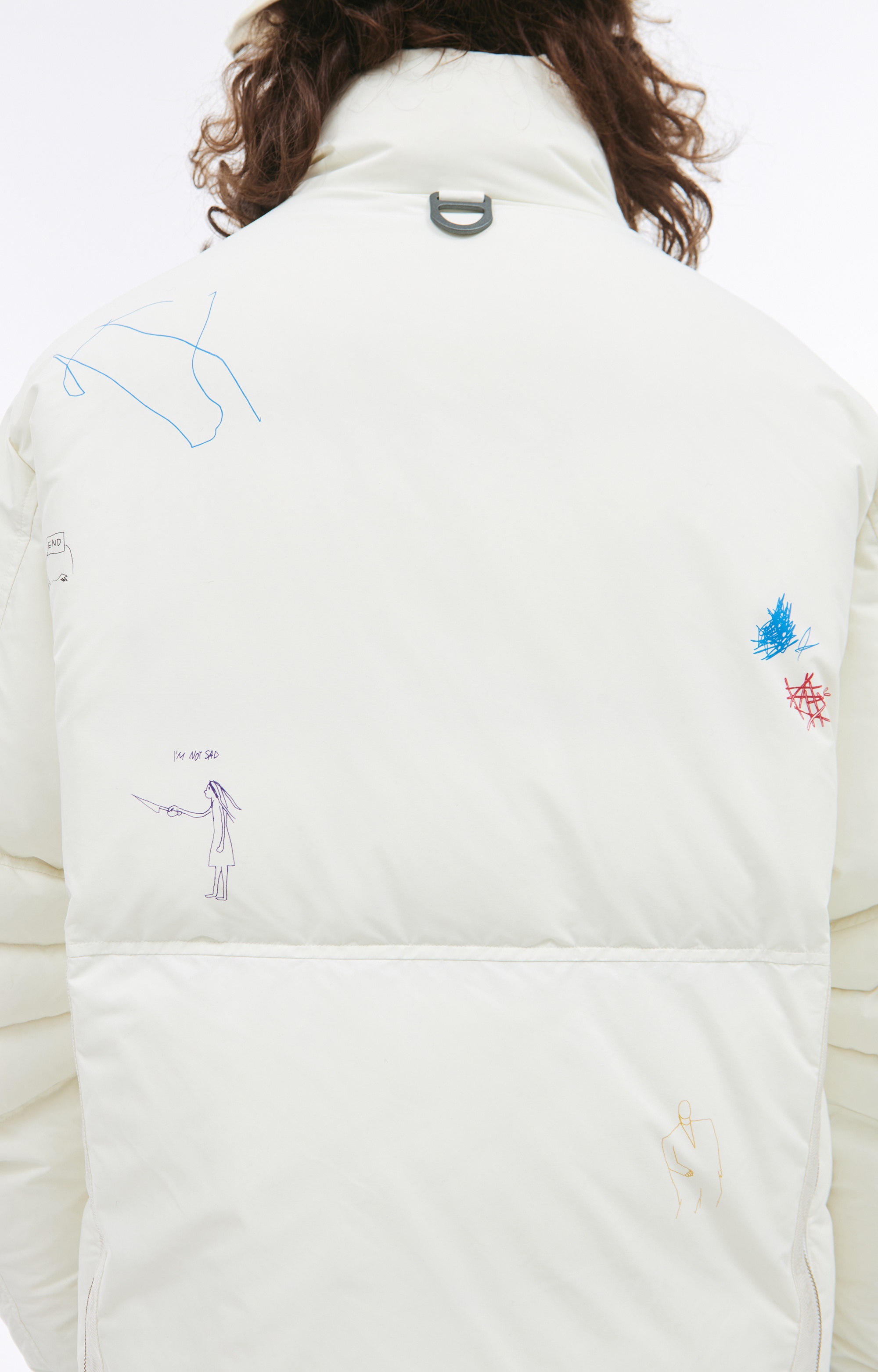 MONOPRINT DOWN JACKET - 6